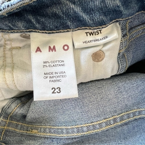 AMO TWIST Heartbreaker Denim Jeans 23 - Picture 9 of 9